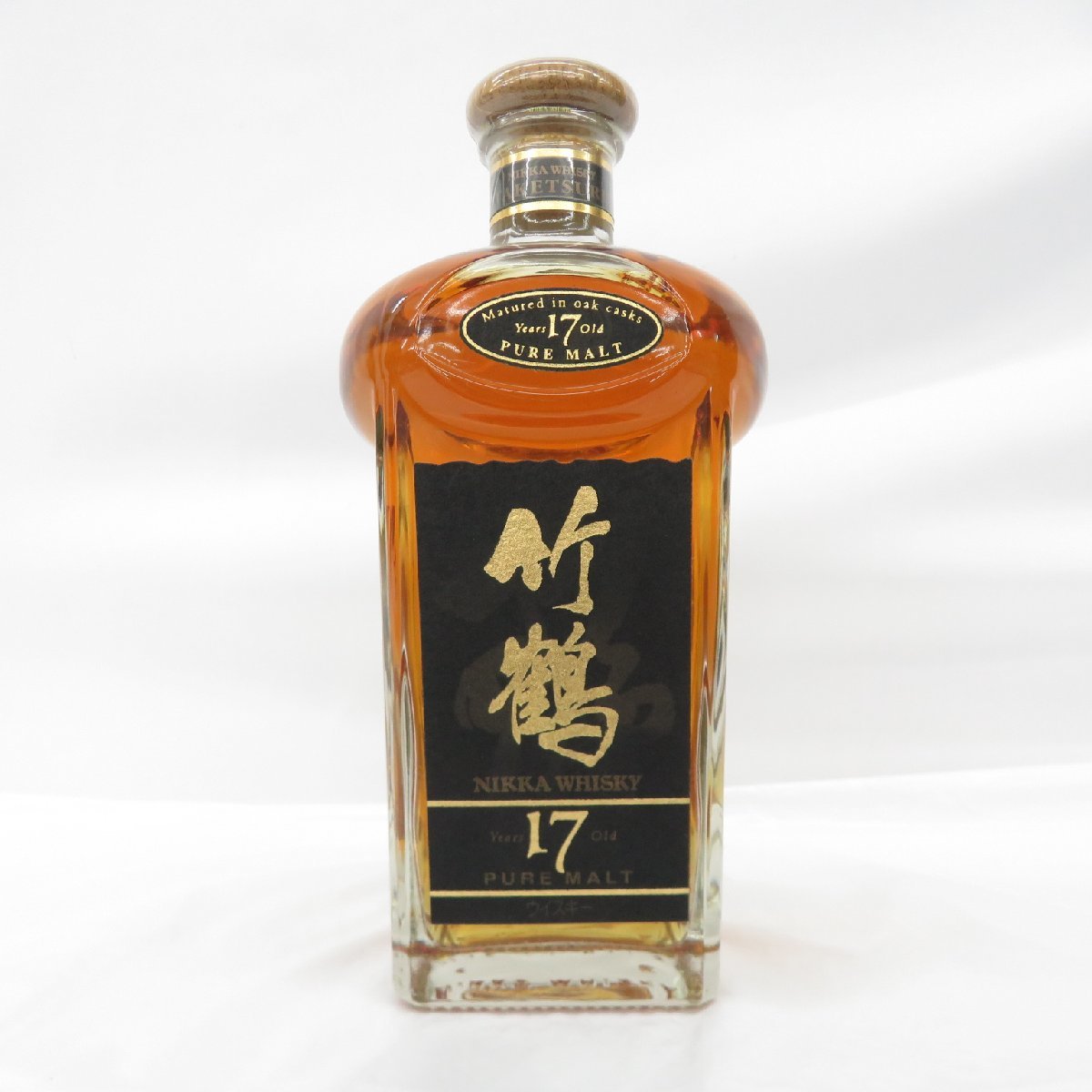 ニッカ 竹鶴 17年 ピュアモルト 角瓶 700ml ウイスキー NIKKA 未開栓 
