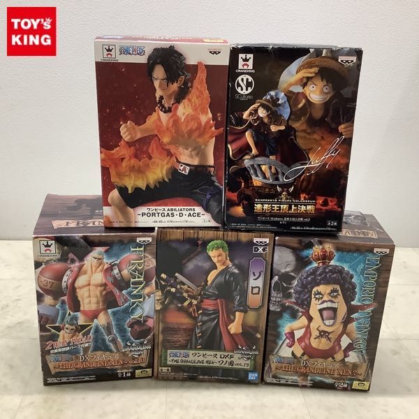 【最安値，高品質】 1円〜 含 ONE PIECE SCultures 造形王頂上決戦 vol.2 ルフィ DXF THE GRANDLINE MEN ワノ国 ゾロ 他(コミック、アニメ)｜売買されたオークション情報、yahooの商品情報をアーカイブ公開 - オークファン その他