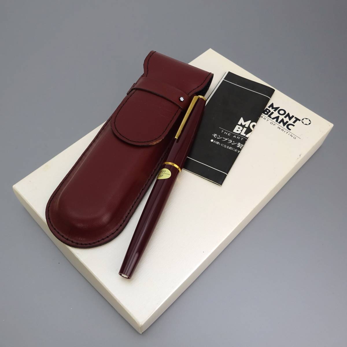 O】モンブラン MONTBLANC 万年筆 NO.22 ペン先 K18? K14? 不明金