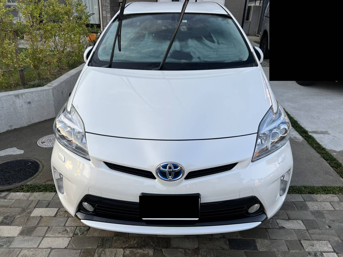 車検長い! トヨタプリウスGツーリング 車検長い 30 プリウス 後期最上級グレードGツーリング 68000km 寒冷地