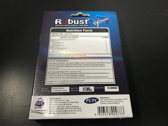 ROBUST EX ロブスト 男性専用サプリメント 3個セット 4 【公式通販】