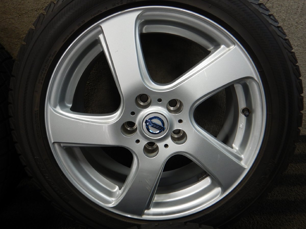 パT8208□215/50R17 YOKOHAMA ICEGUARD IG30 日産純正 アルミホイール 