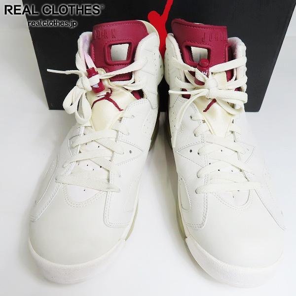 NIKE/ナイキ AIR JORDAN 6 RETRO MAROON/エア ジョーダン 6 レトロ マルーン 384664-116/28 /080