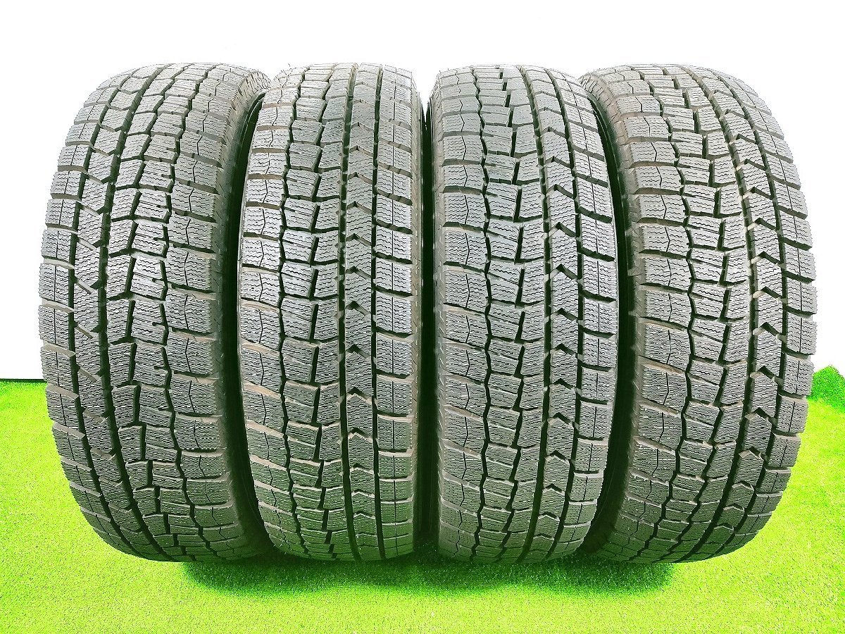 ダンロップ WINTER MAXX WM02 ★185/70R14 88Q★9分山 2021年 4本 スタッドレス【宮城発 送料無料】★MYG-A10544★