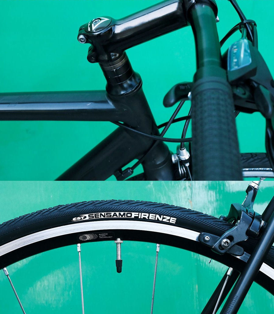 FUJI フジ ROUBAIX AURA ルーベオーラ マットブラック フジのクロス