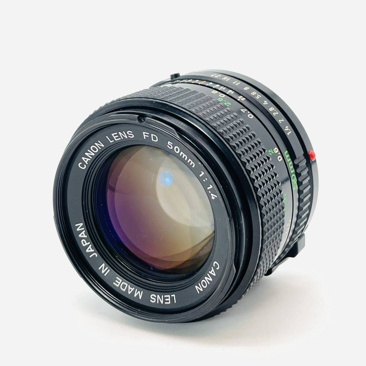 1008 ☆動作良好☆ Canon New FD 50mm F1.4 lens キヤノン レンズ FD 50mm