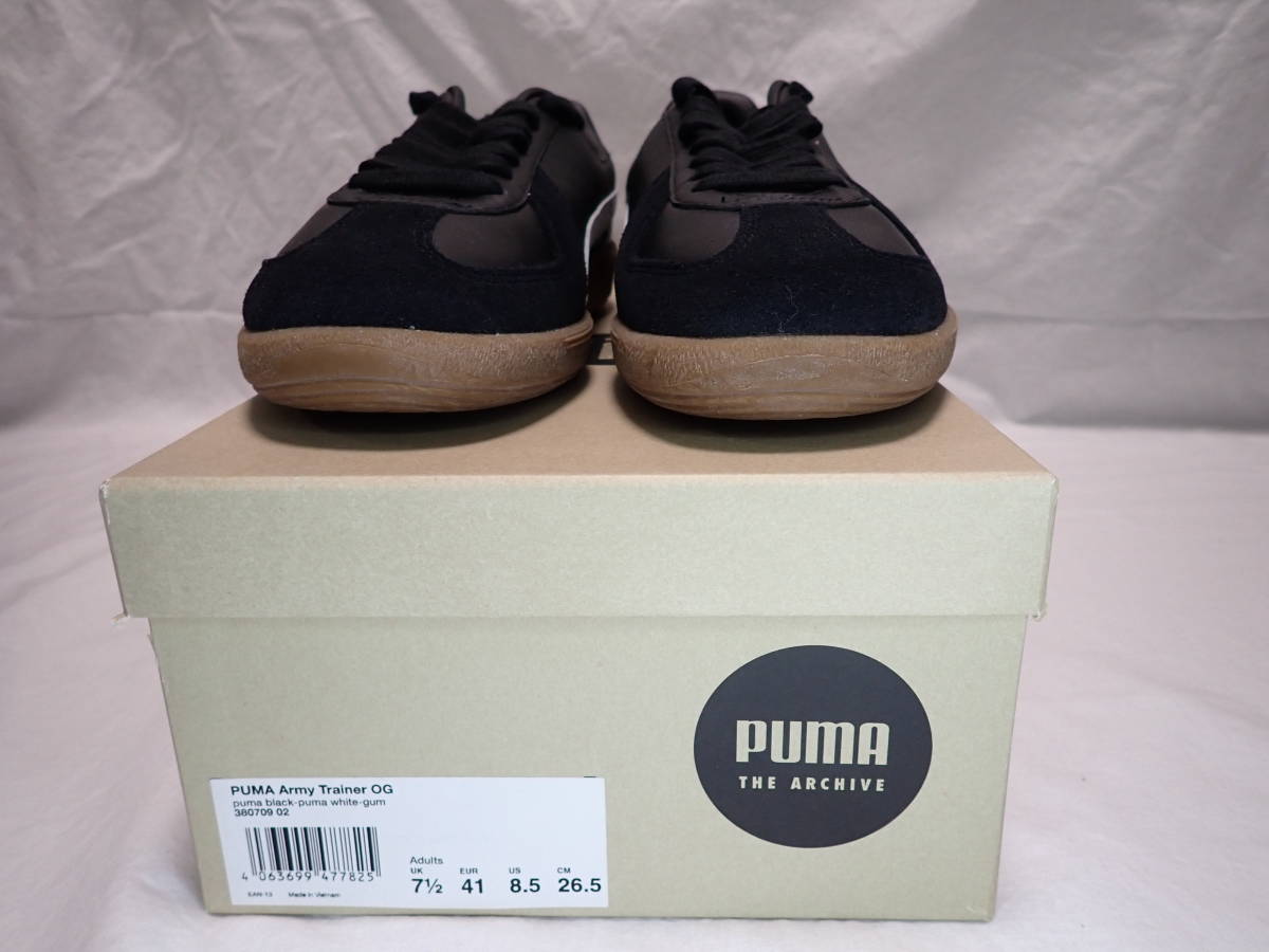 PUMA プーマ　Army Trainer OG アーミートレーナー　380709-02 未使用　26.5cm