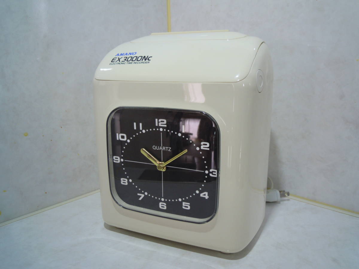 若干わけあり 本体のみ タイムレコーダー EX3000Nc アマノ タイム