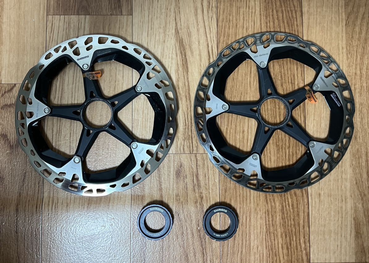 SHIMANO シマノXTR アイステックRT-MT900-L Φ203mm センターロック ディスクローター