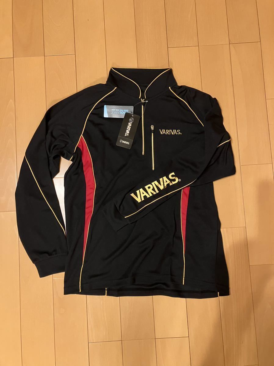 バリバス　クールマックスジップシャツ　サイズL 新品