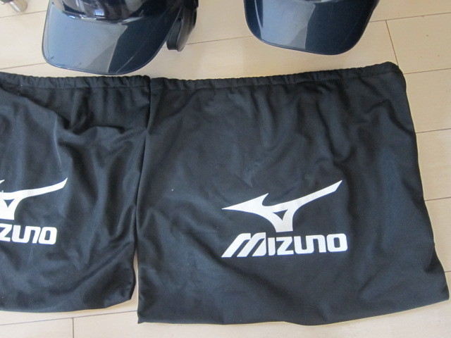 軟式野球用両耳ヘルメット　モデル　２HA-388　J.S.B.B.公認　サイズM　セーフティマークシール付き2個セット　■ユースド_10