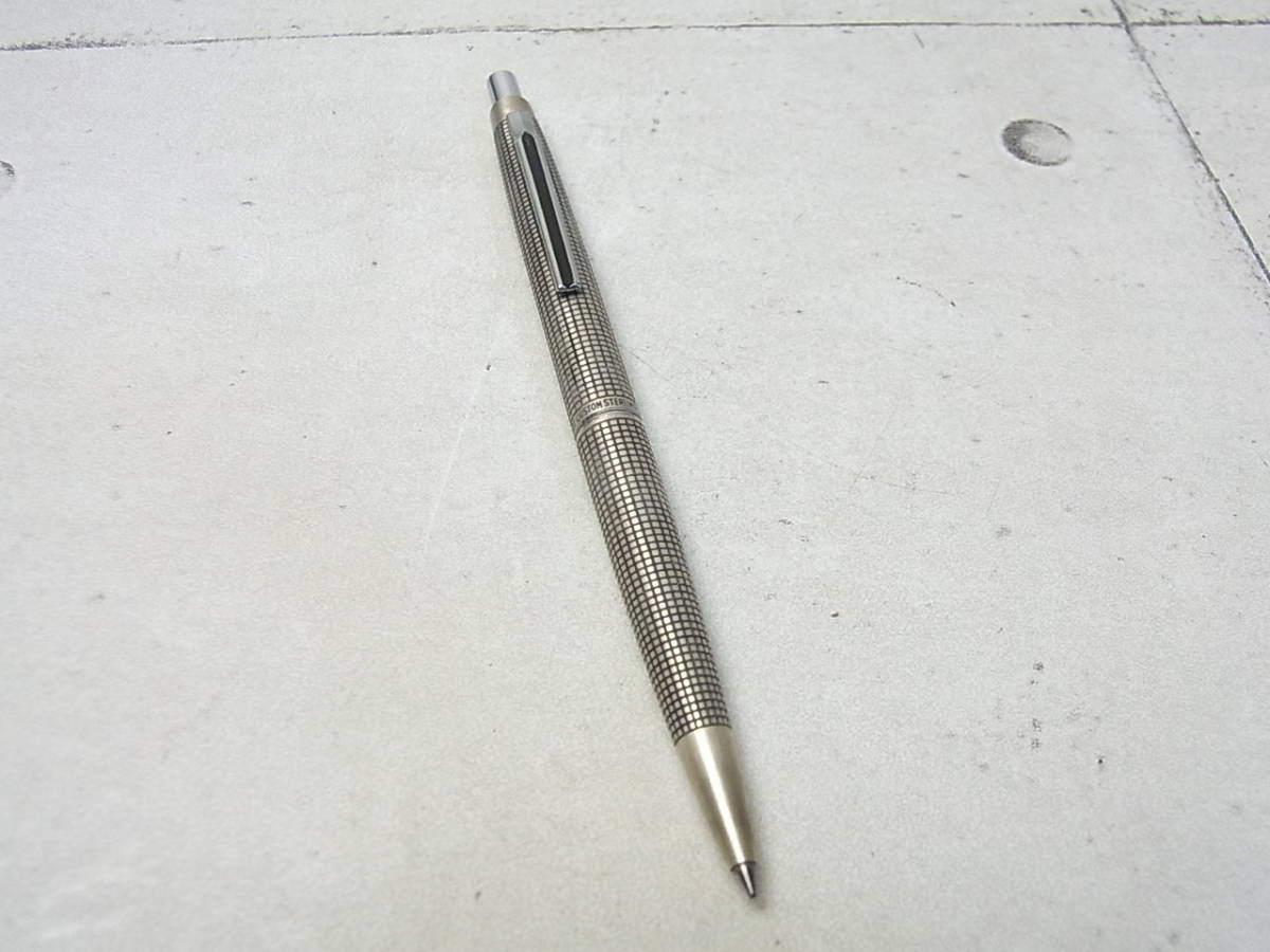 PILOT CUSUTM スターリングシルバー　ボールペン　ノック式昭和レトロ PILOT CUSUTM スターリングシルバー ボールペン ノック式昭和レトロ 廃