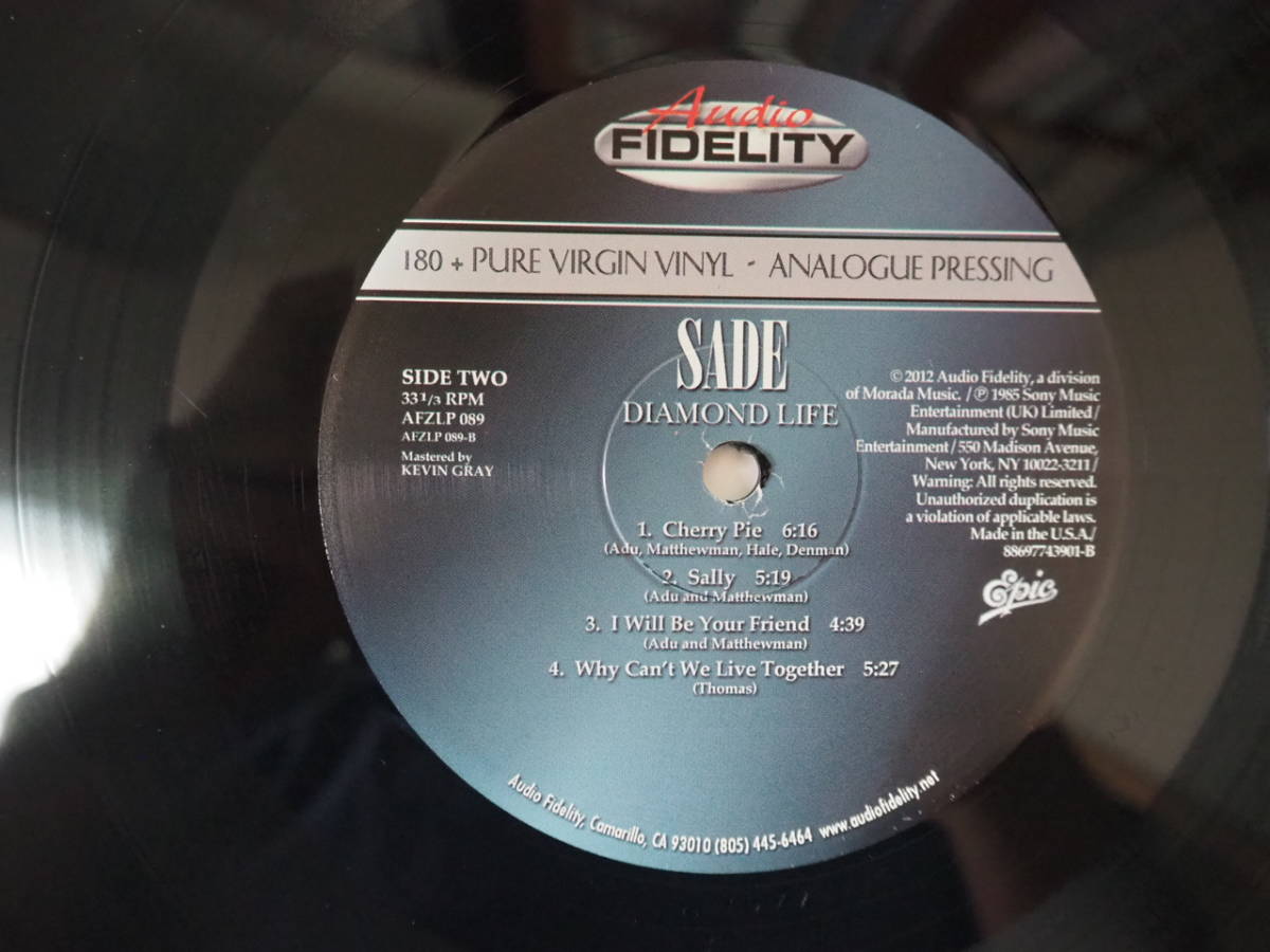 Sade Diamond Life 1984 Japan LP 洋楽 Obi - メルカリ