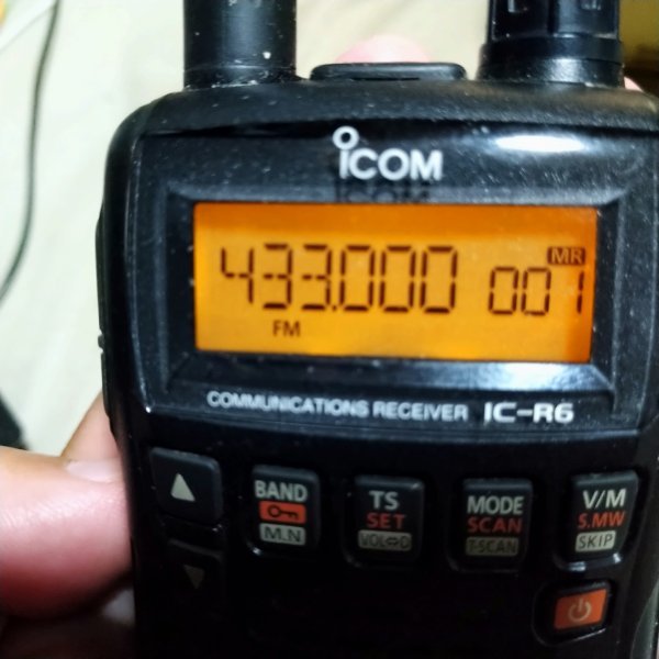 ジャンク　アイコム　IC-R6
