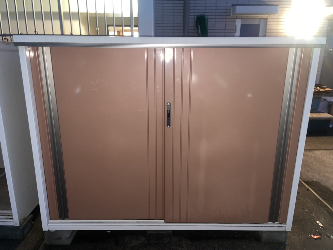 TAKUBO タクボ物置 H1，400×W1，880×D900ｍｍ 鍵付き 解体済み エリア限定 埼玉県川口市発