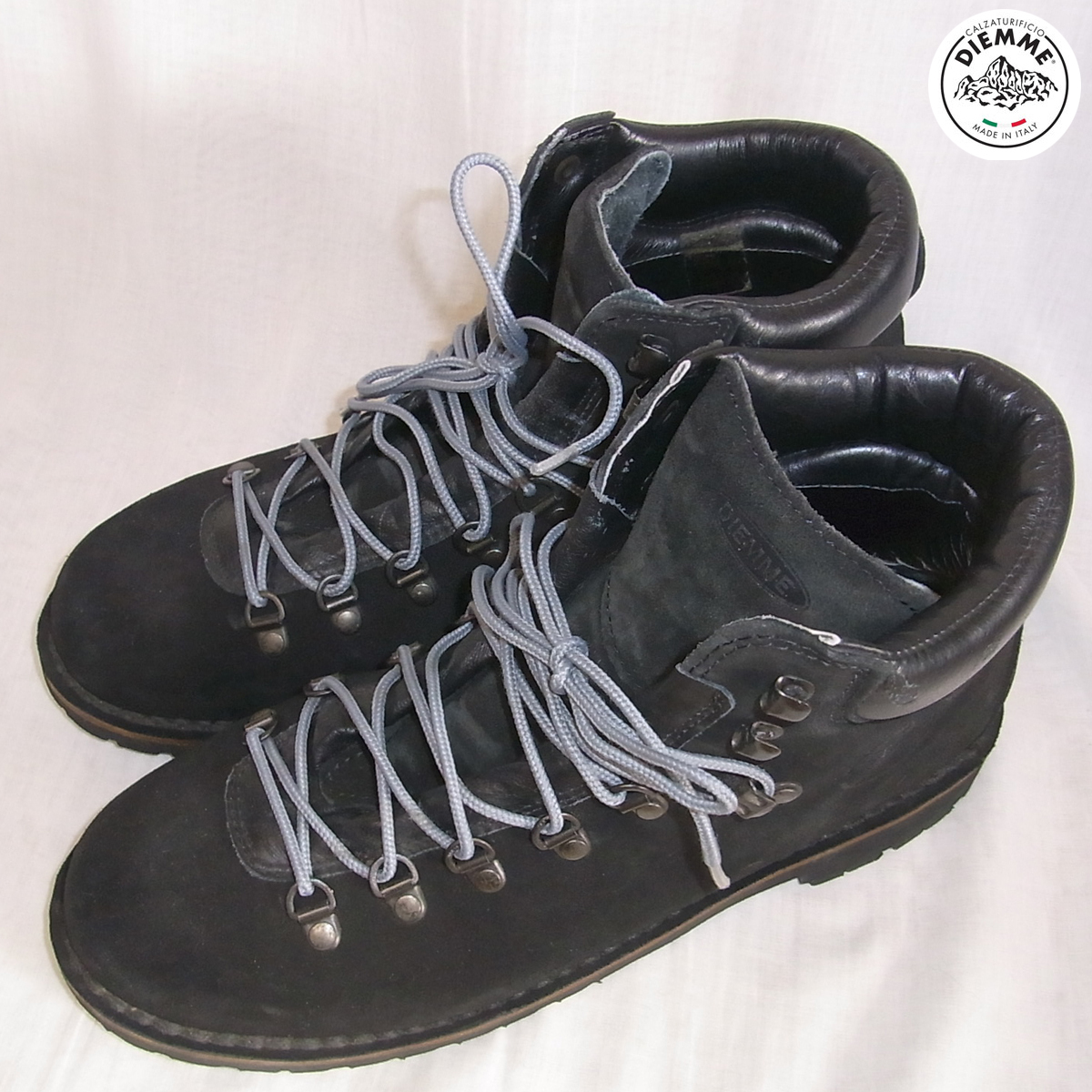 DIEMME ディエッメ ROCCIA VET / BLACK SUEDE　サイズ 43 MADE IN ITALY イタリア製 ステッチダウン製法 Vibram トレッキング 登山