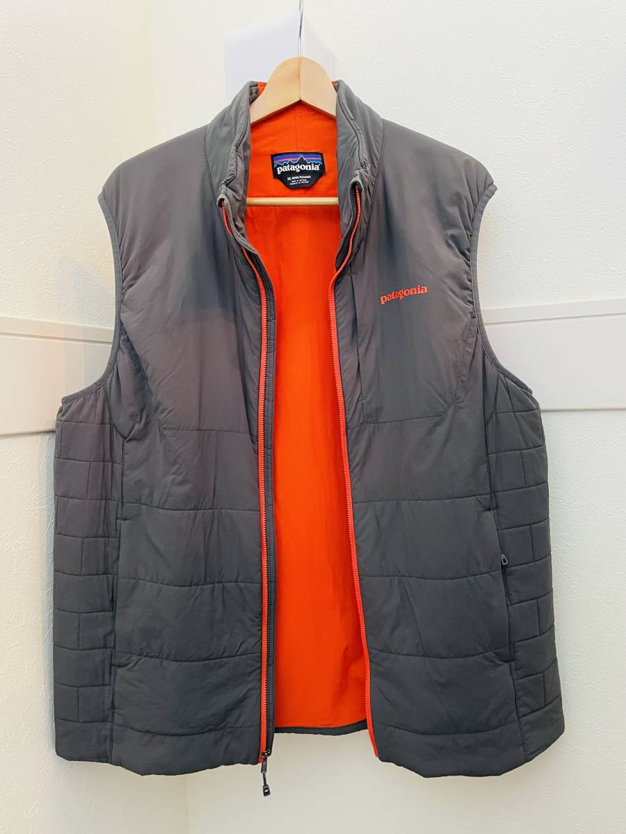 patagonia ダウンベスト XL オレンジ
