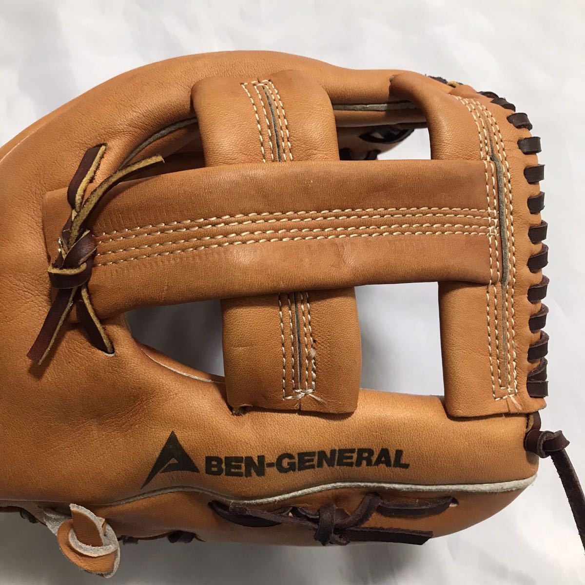 BEN 一般軟式野球用グローブ オールラウンド ヴィンテージ 当時物 右