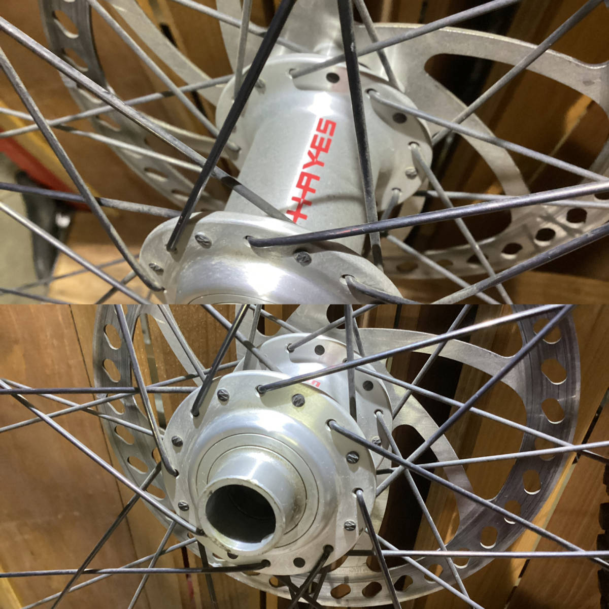 IRC×アラヤ ノンリークホイール 26インチ ダウンヒル IRC×アラヤ ノン