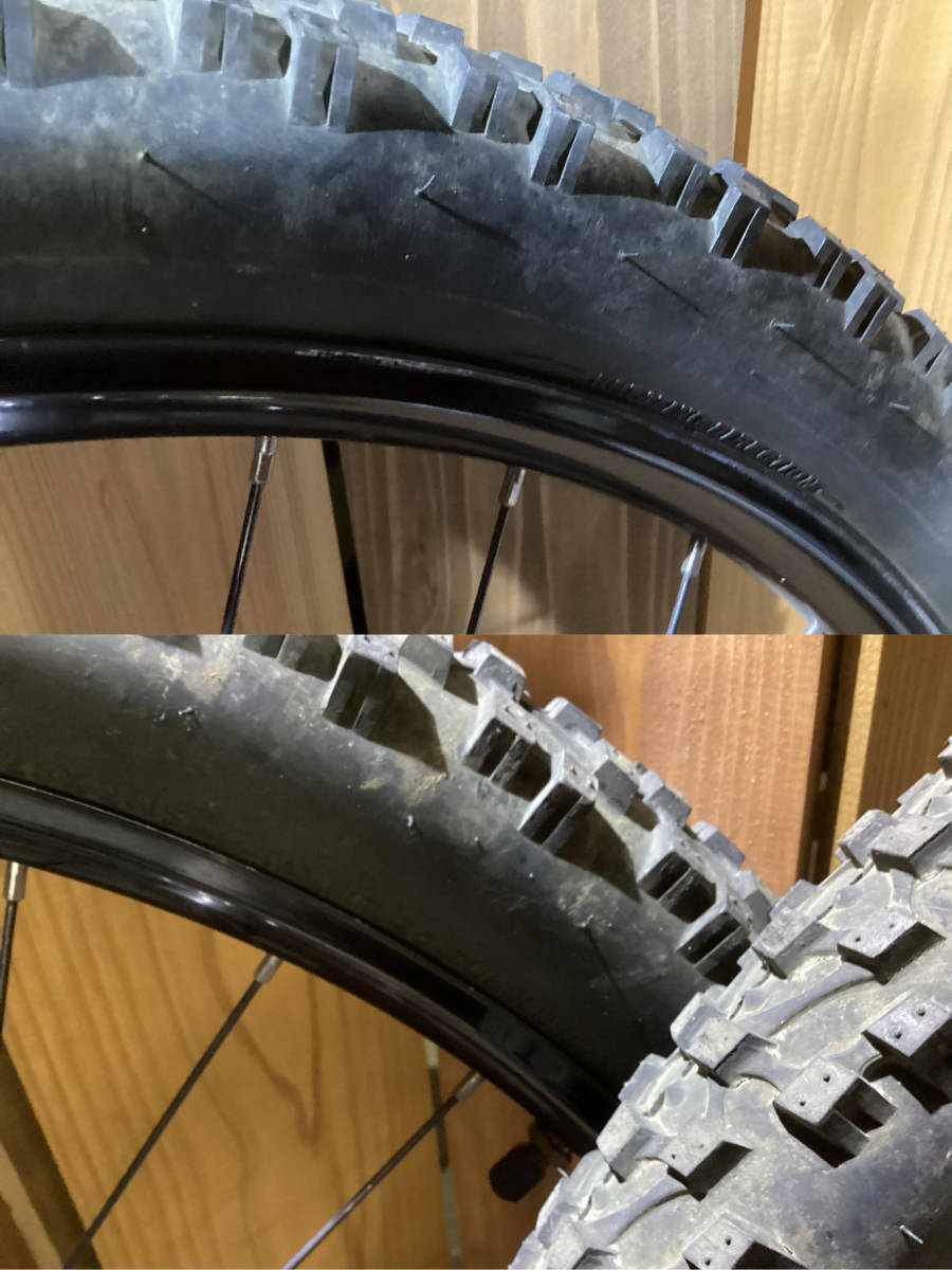 IRC×アラヤ ノンリークホイール 26インチ ダウンヒル IRC×アラヤ ノン