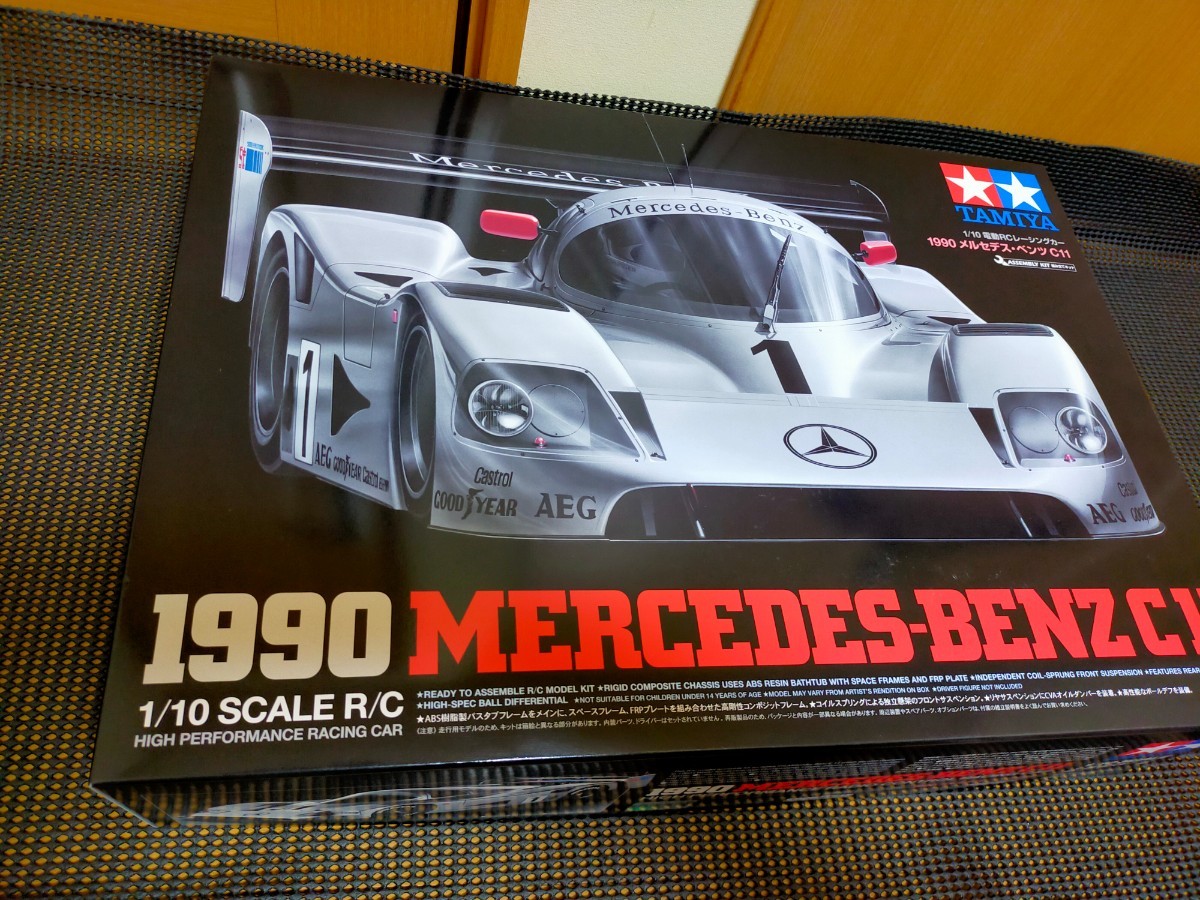 タミヤ 1/10RC 1990 メルセデス ベンツ C 11 タミヤ(TAMIYA)/47484/1
