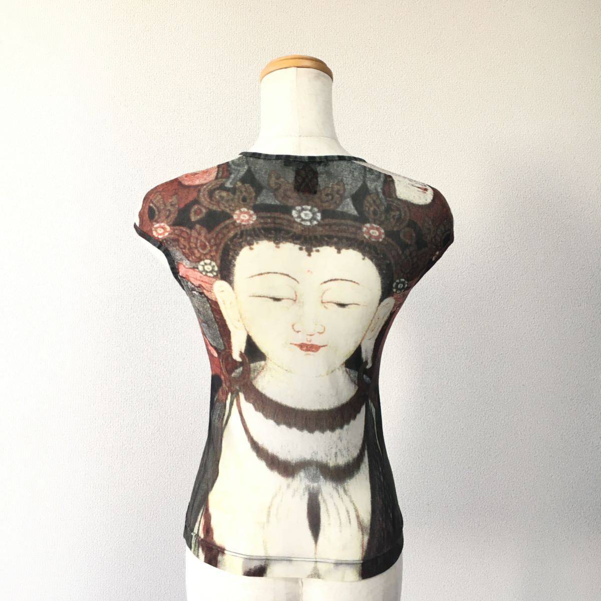 美品 VIVIENNE TAM ヴィヴィアンタム パワーネット レアプリント