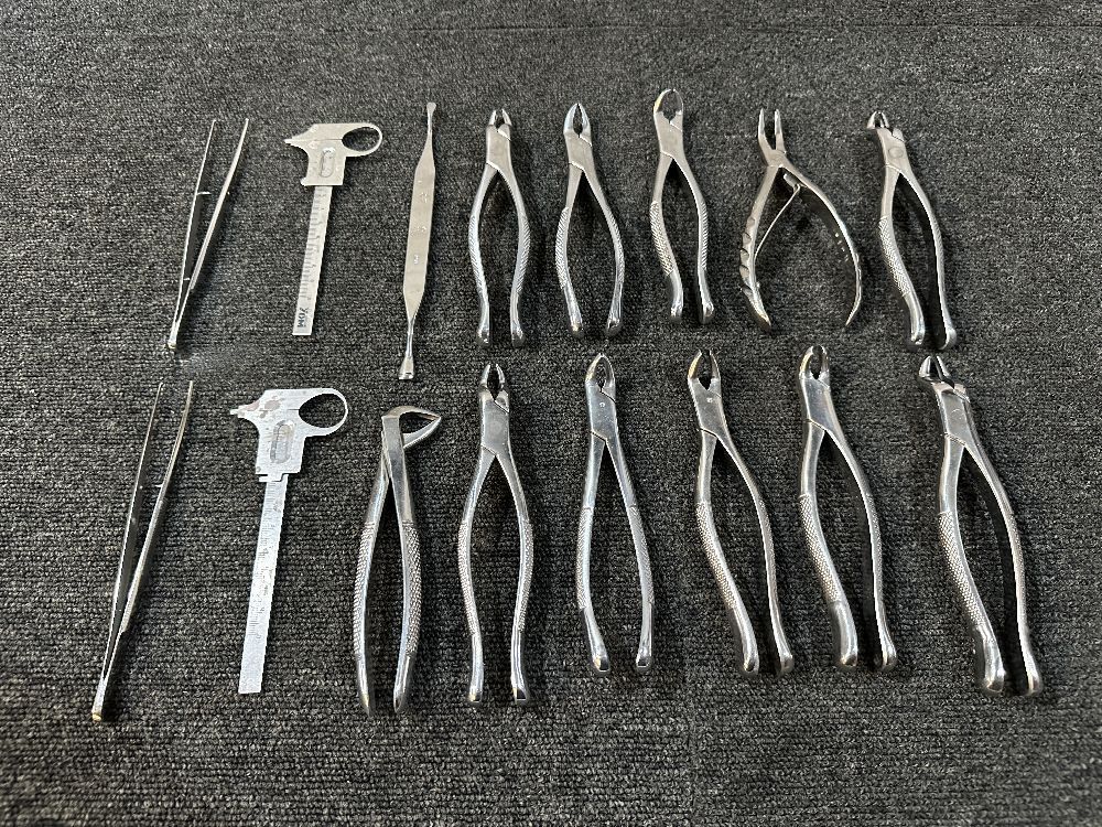 167●〇 造形 ジオラマ モールド ハンドメイドに♪ ステンレス ペンチ プライヤー ピンセット 等 工具 歯科 技工 デンタル 〇●