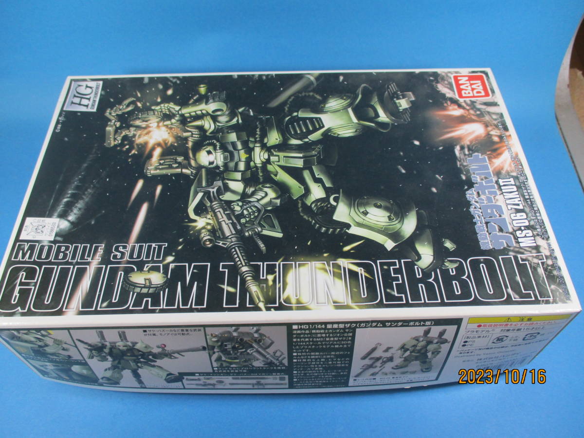  バンダイ HG 1/144 MS-06 量産型 ザクⅡ サンダーボルト版 GUNDAM THUNDERBOLT Ver. 機動戦士ガンダム(機動戦士ガンダム)｜売買されたオークション情報、yahooの商品情報をアーカイブ公開 - オークファ 機動戦士ガンダム