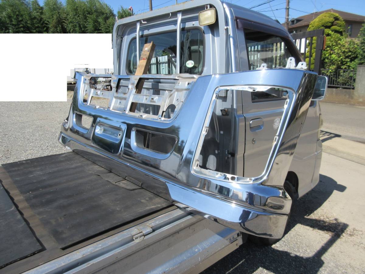 いすゞ ファイブスターギガ 純正メッキフロントバンパー リップ付き 