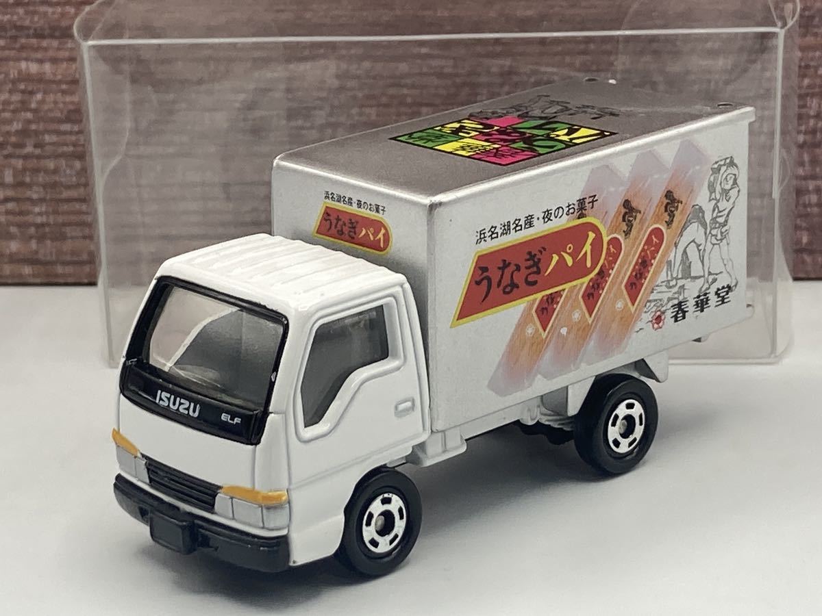 即決有☆トミカ 春華堂 特注 いすゞ エルフ トラック 専用運搬車
