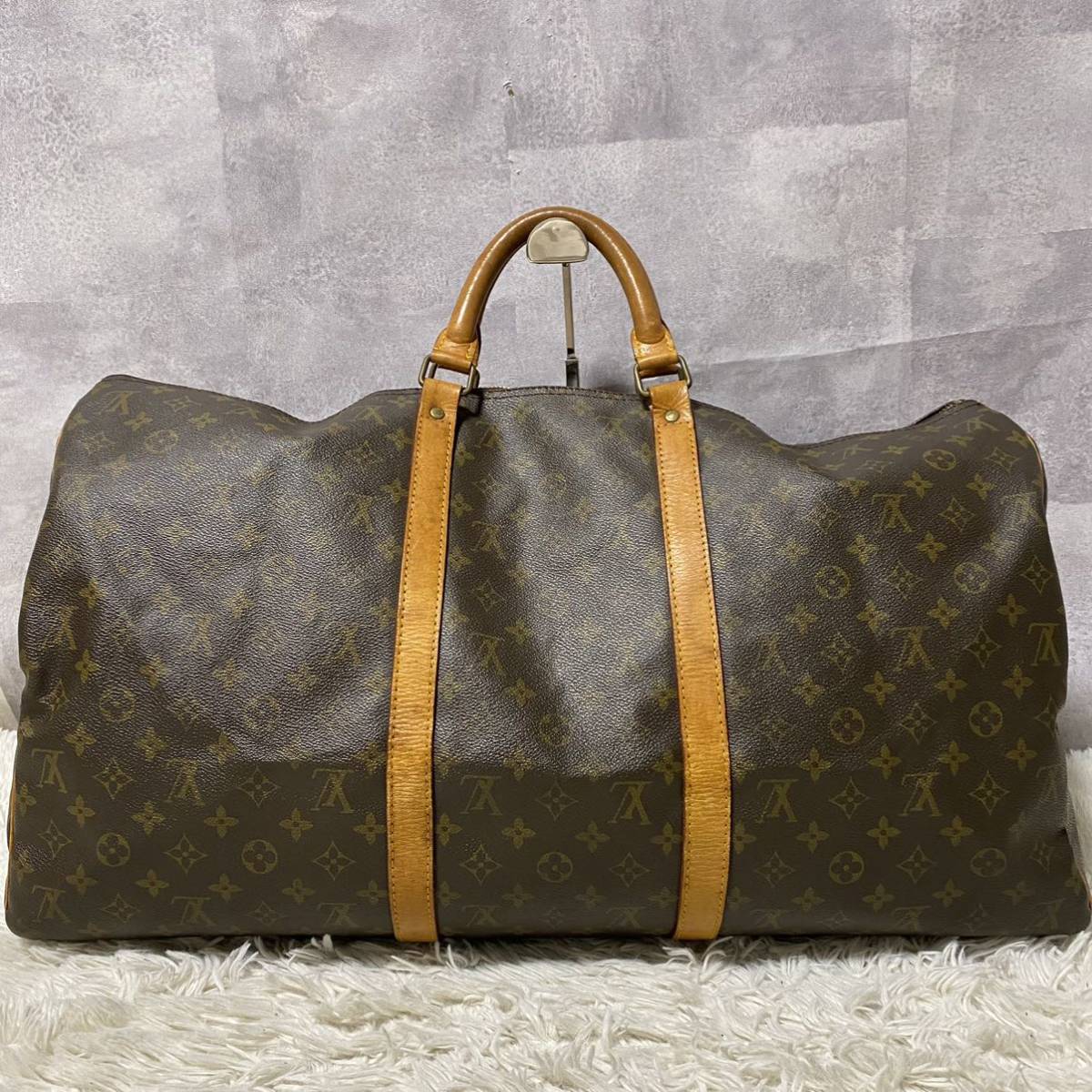 1円 LOUIS VUITTON ルイヴィトン ボストンバッグ キーポル 60