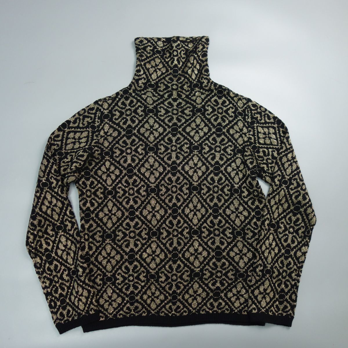 人気 エトロ ETRO サイズ46 シルク100% ニットジャケット イタリア製