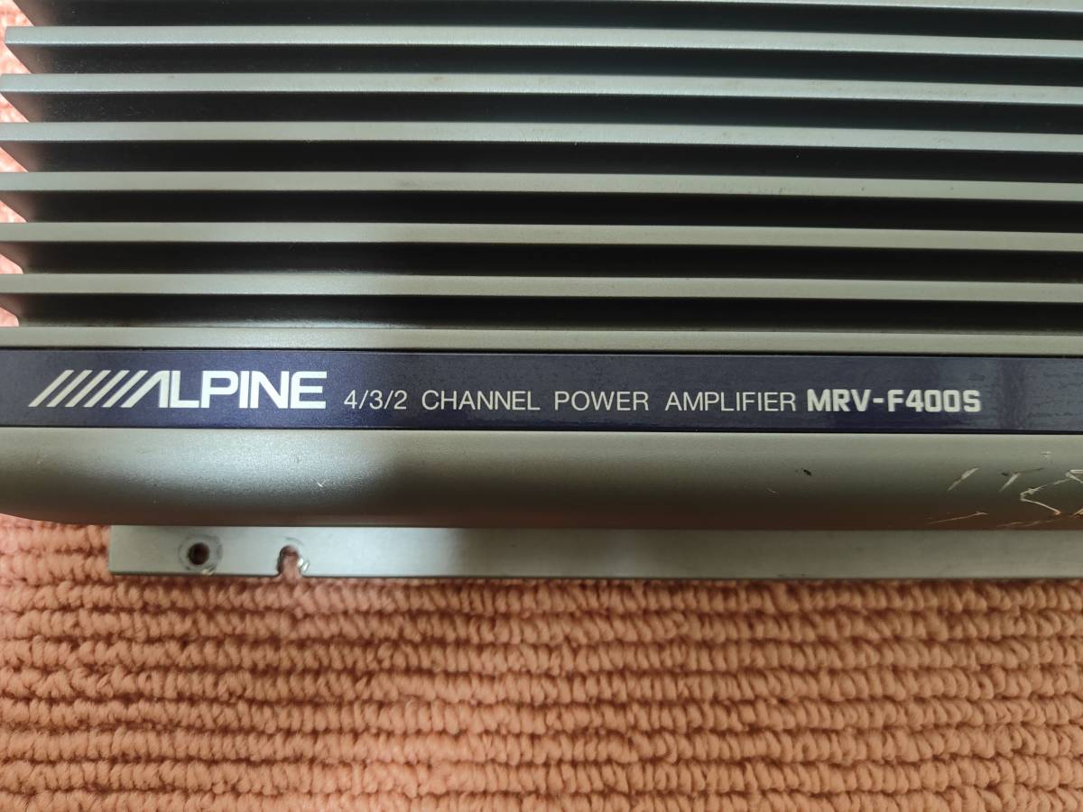 ALPINE パワーアンプ V12 アルパイン 4⁄3⁄2チャンネル - メルカリ V12