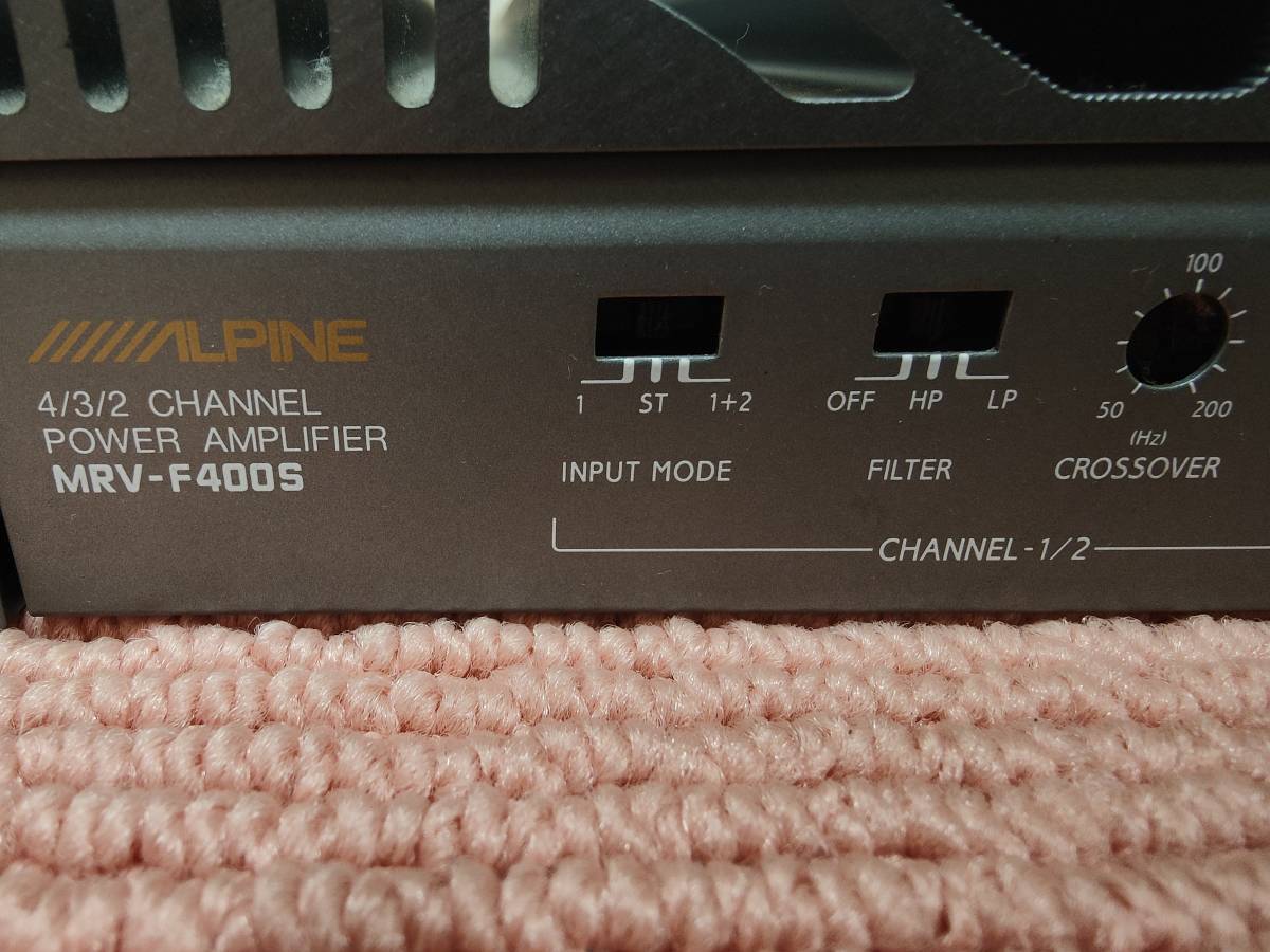 ALPINE パワーアンプ V12 アルパイン 4⁄3⁄2チャンネル - メルカリ V12
