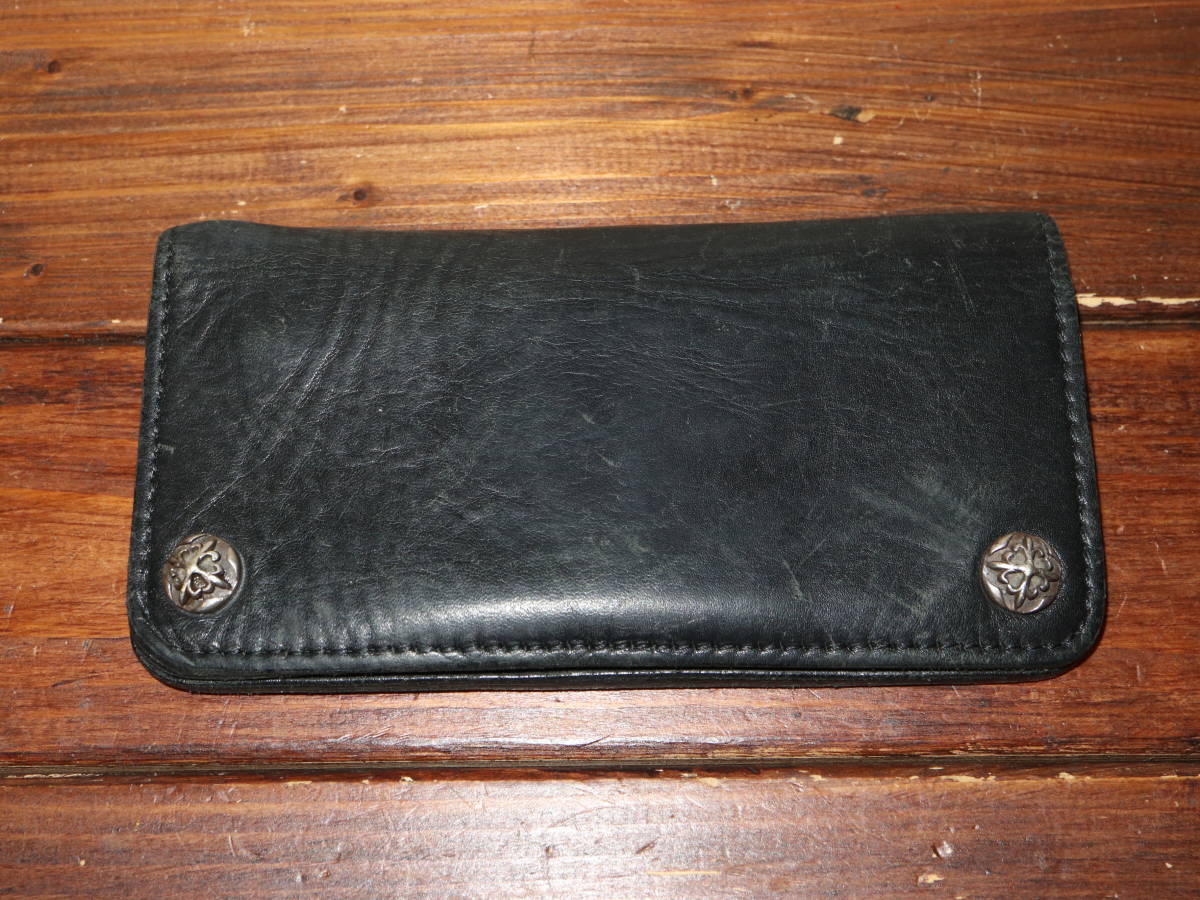 A&G 925ボタン ロングウォレット ／ 財布 ウォレット シルバー 