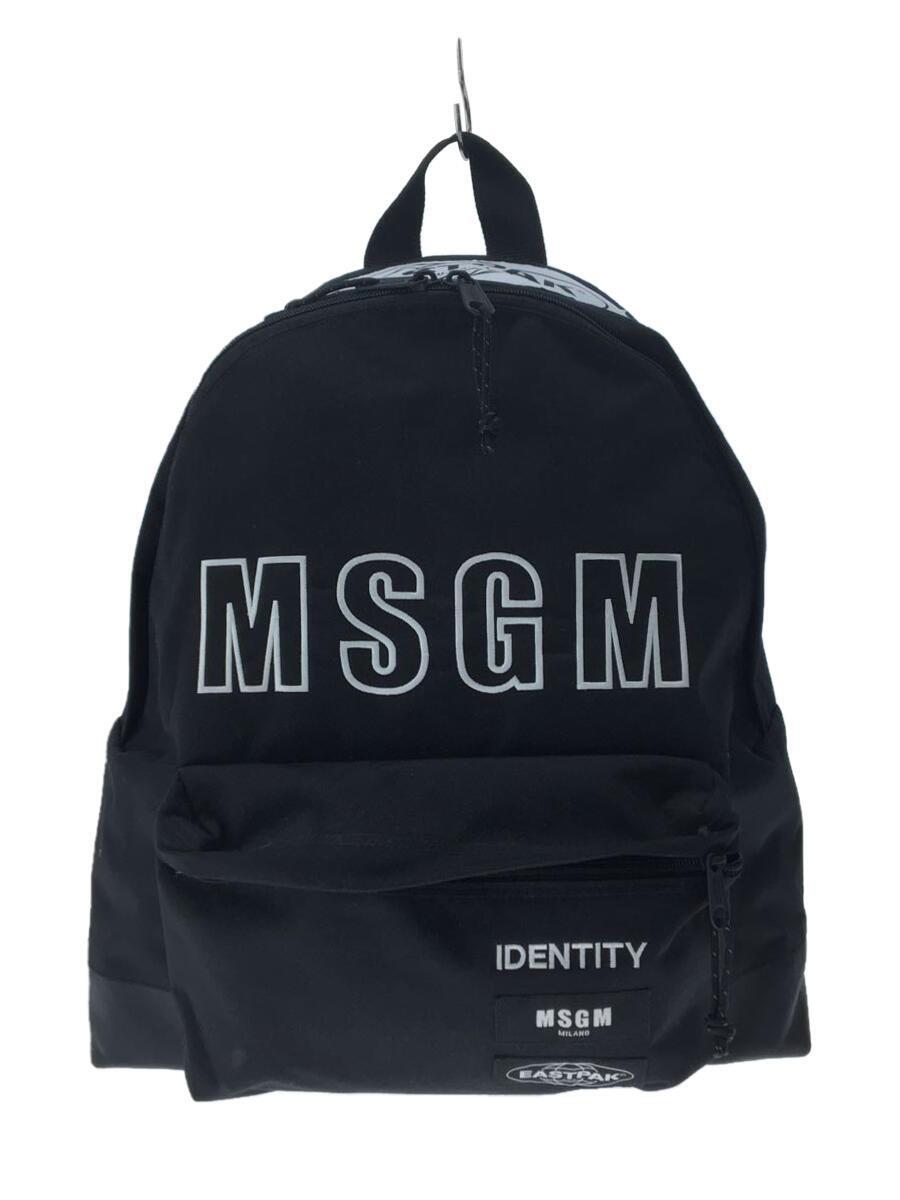 MSGM◇リュック/-/BLK 【公式通販】