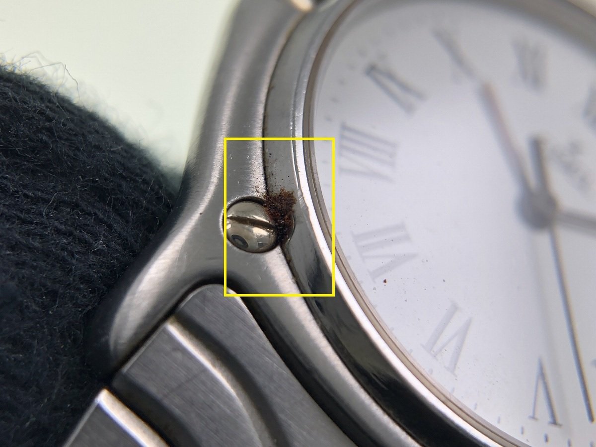 エベル EBEL クラシックウェーブ 時計 メンズ デイト クオーツ 不動品