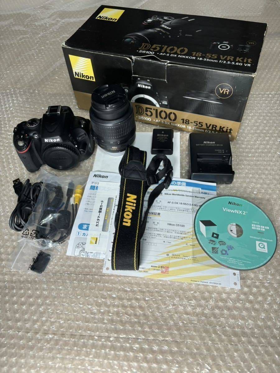 Nikon D5100 18-55VR Kit デジタル一眼レフカメラ　　ジャンク