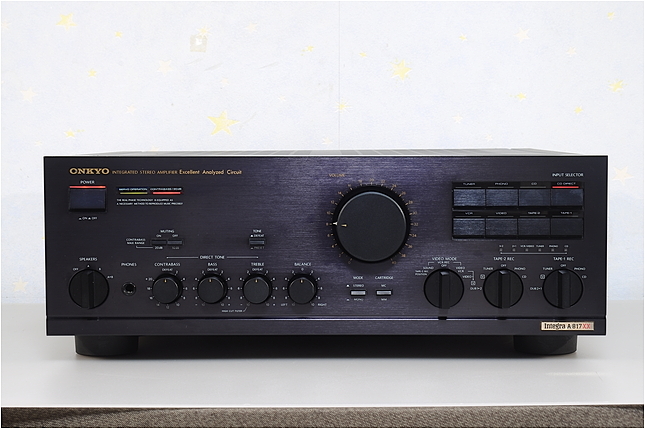 ☆動作良好☆ ONKYO Integra A-817XX プリメインアンプ 基本