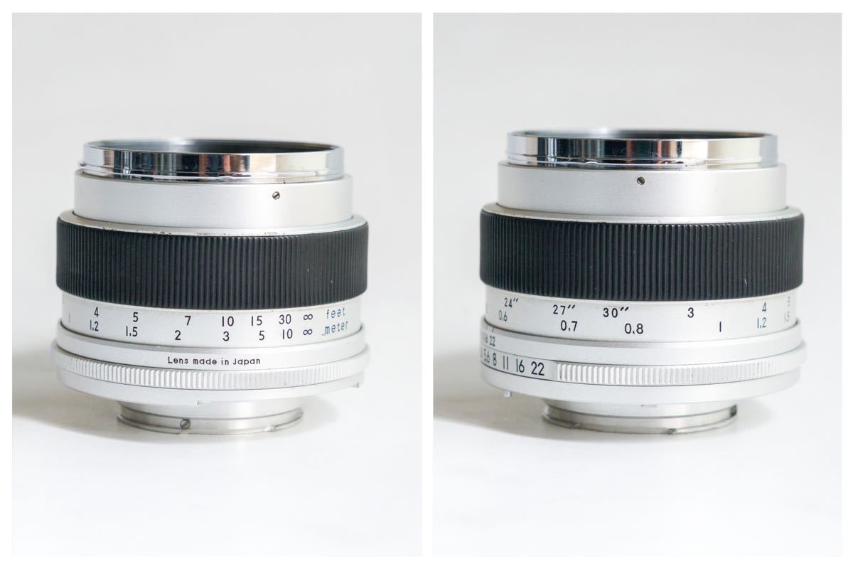 実用品】東京光学 RE， Auto-Topcor 5.8cm F1.8 EXAKTAマウントレンズ