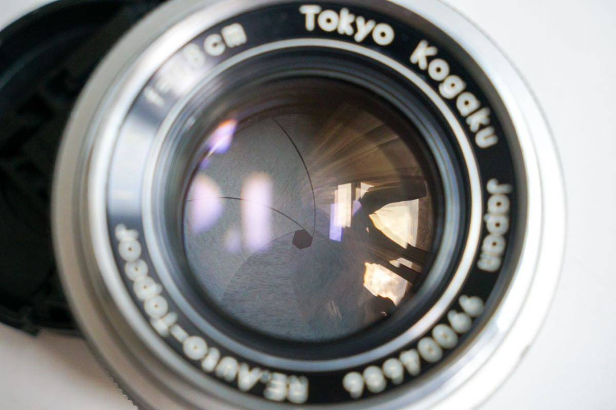 実用品】東京光学 RE， Auto-Topcor 5.8cm F1.8 EXAKTAマウントレンズ
