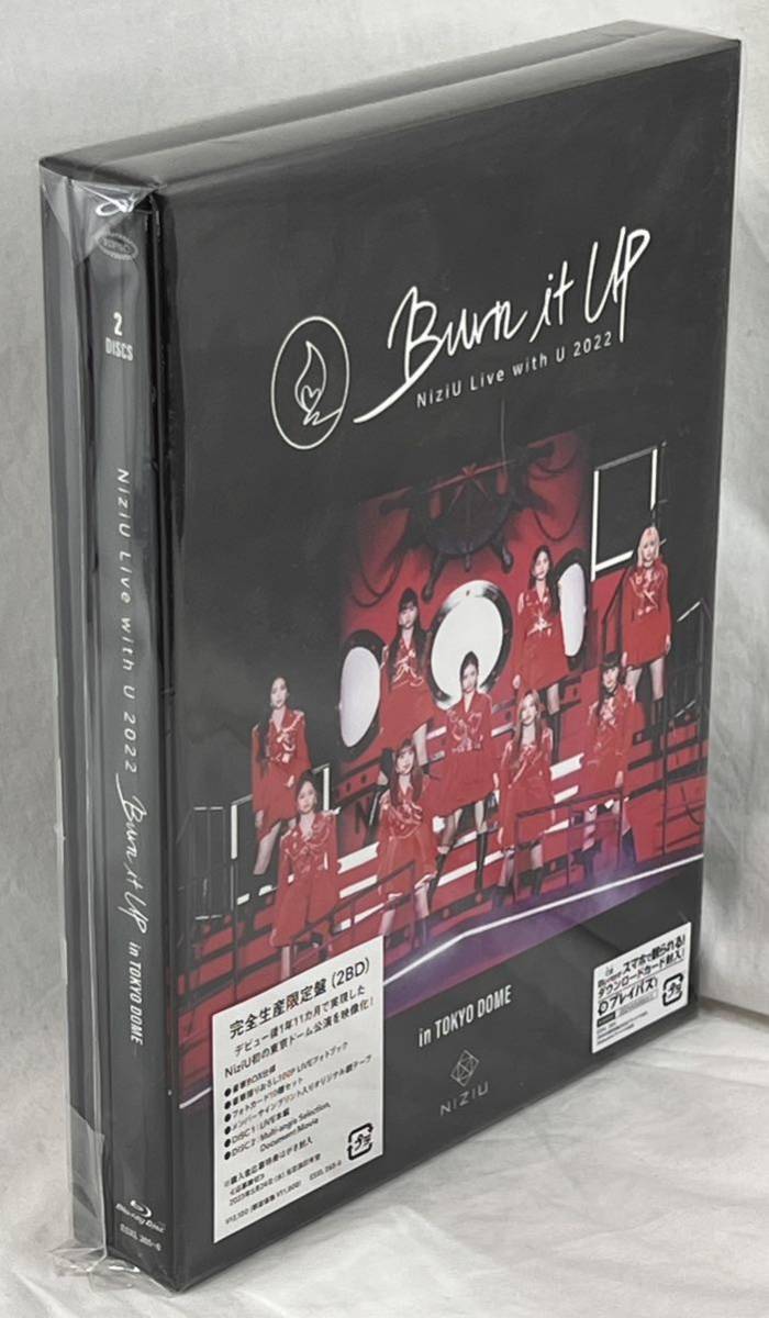 NiziU Burn it UP 東京ドームライブ 完全生産限定盤