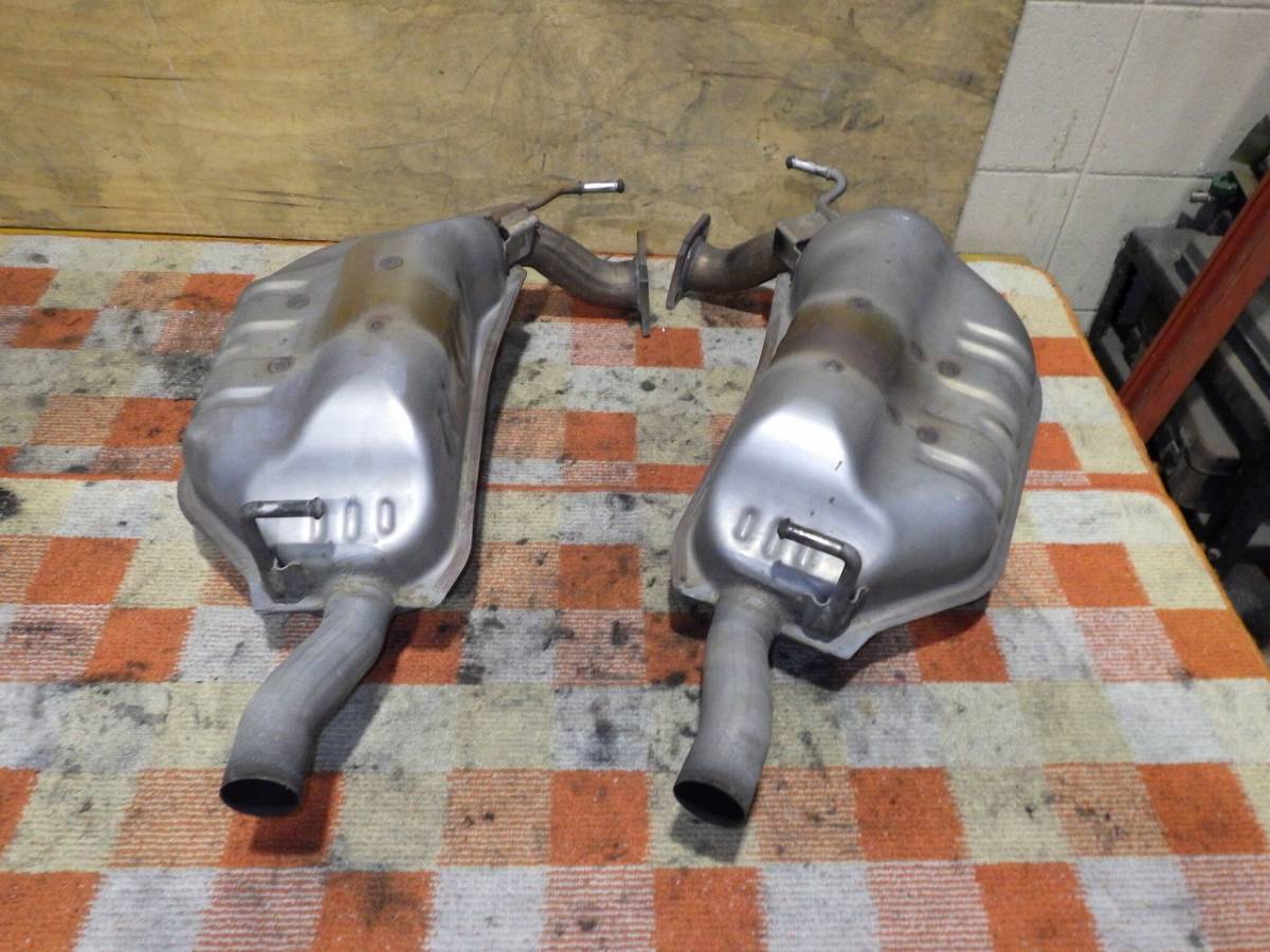 160923 マツダスピード アテンザ 特別仕様 M'z Tune GG3P 純正 リア エンド マフラー 左右 Set GY3W ［F］