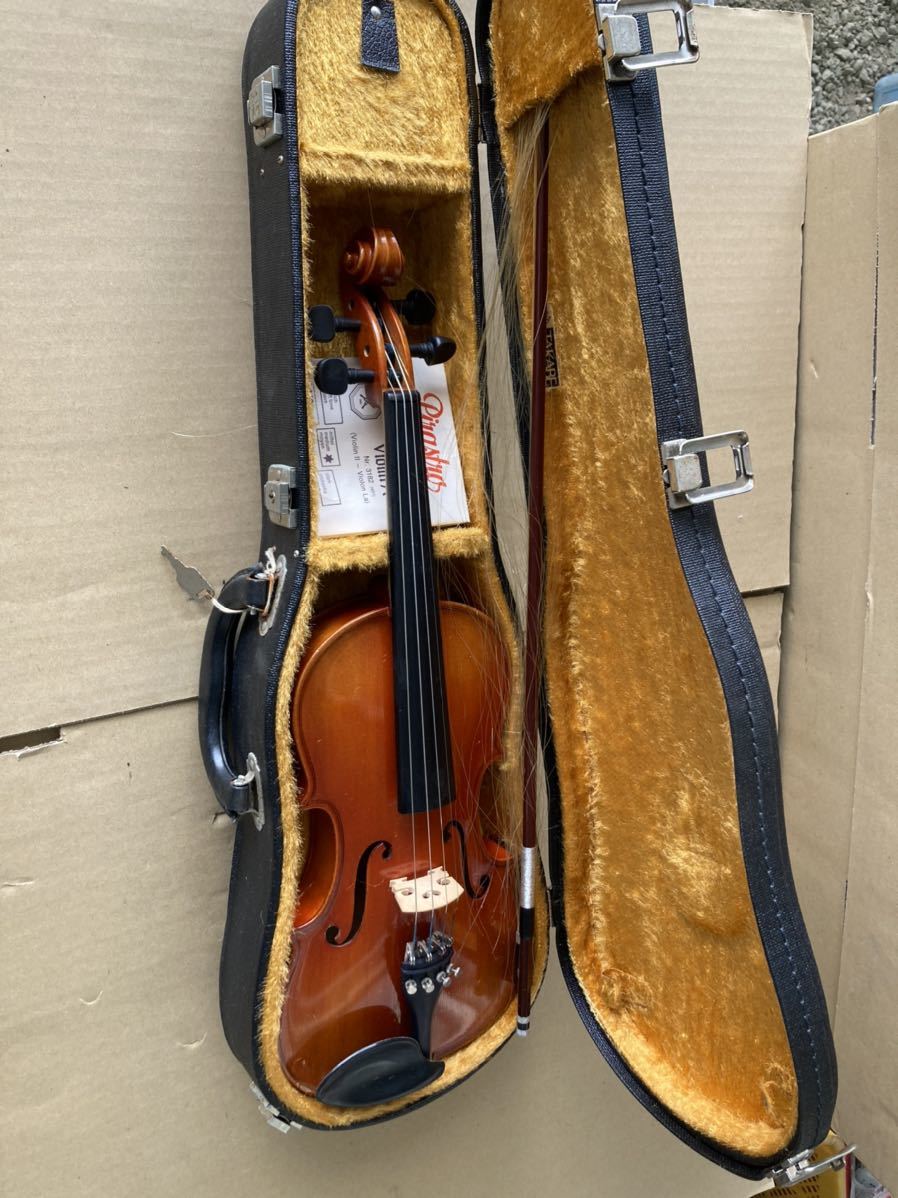 ★SUZUKI/スズキ No.330 バイオリン ハードケース付 ジャンク
