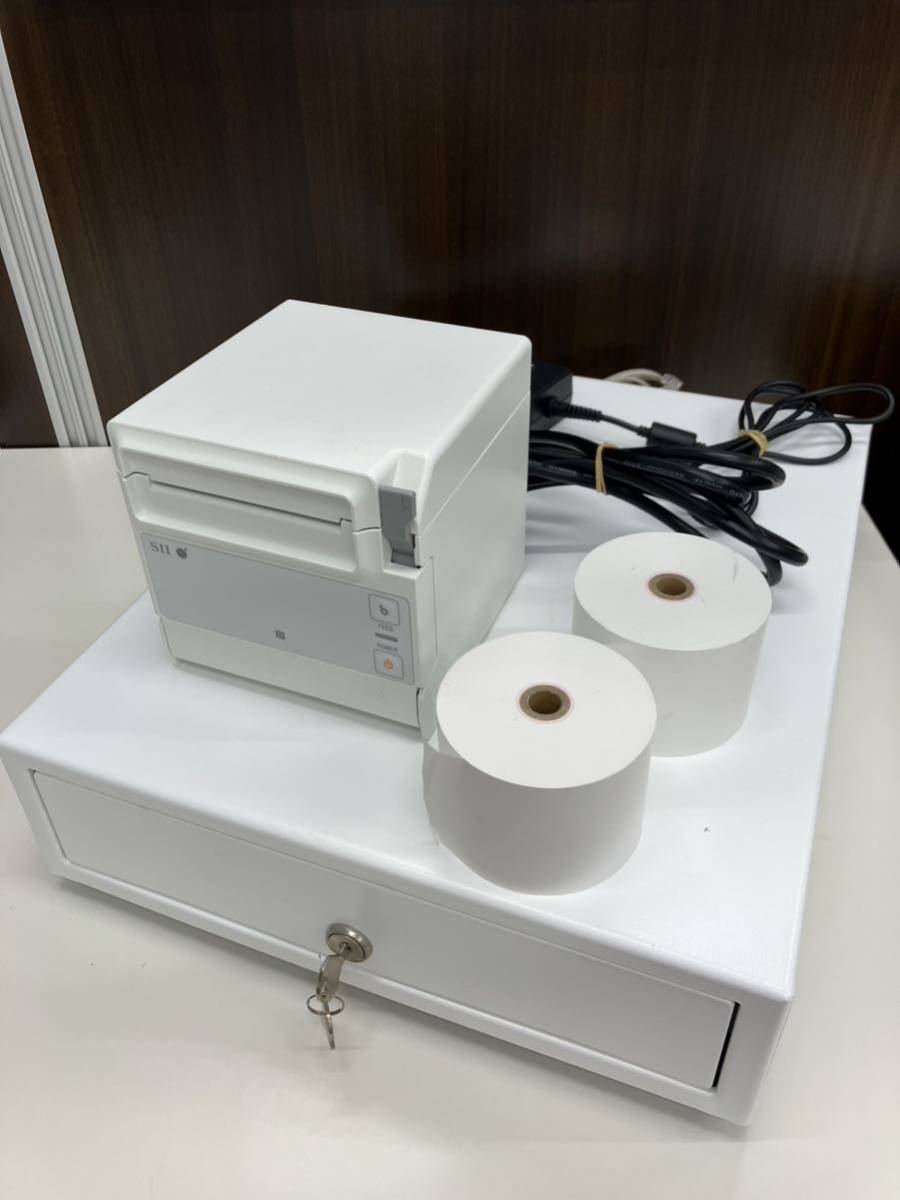 ☆ SⅡ Airレジ対応 レシートプリンター ＆ ドロアーセット RP-D10 SII