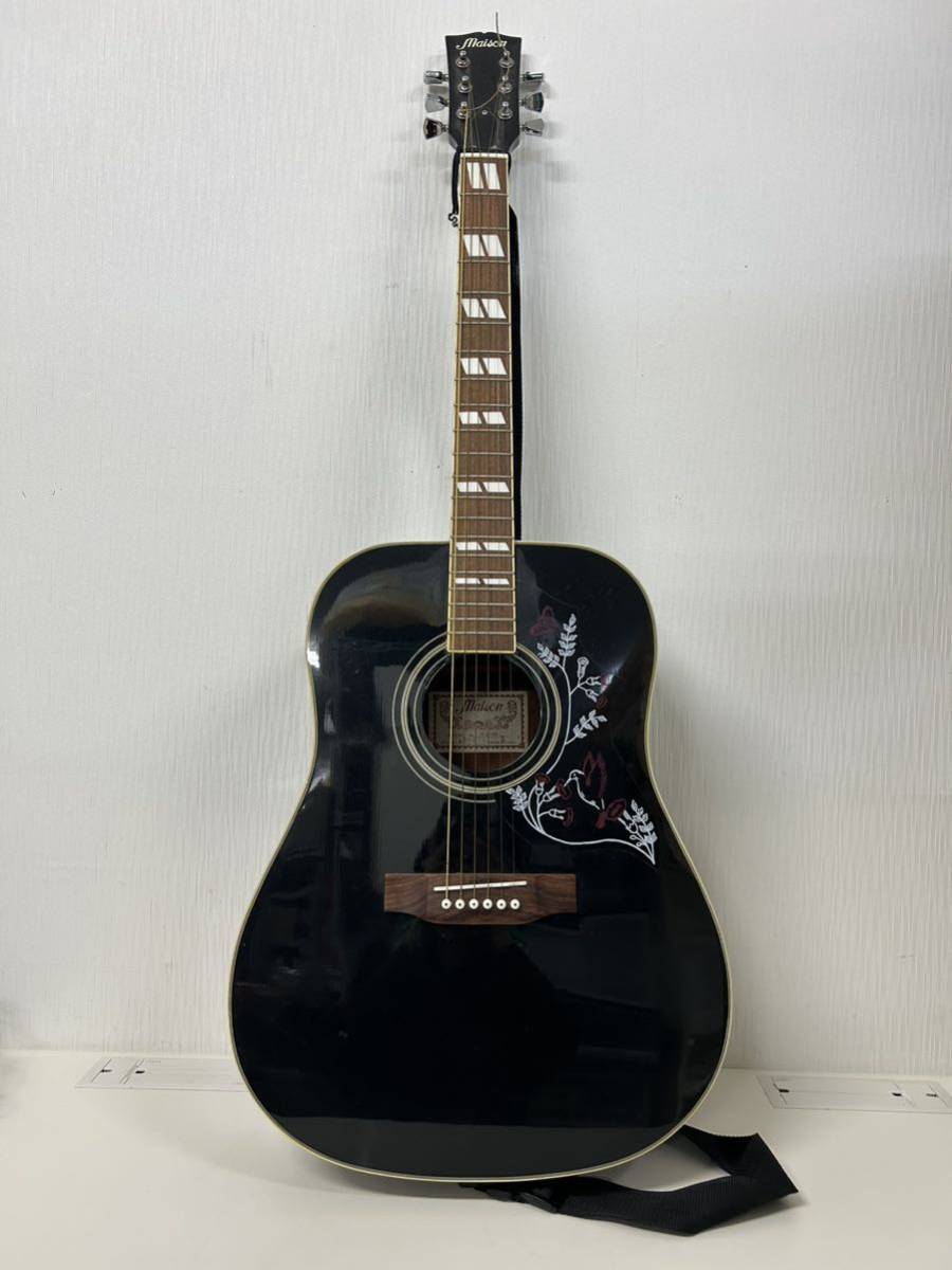 ハミングバード Maison H-22 BK アコースティック ギター アコギ 【1円