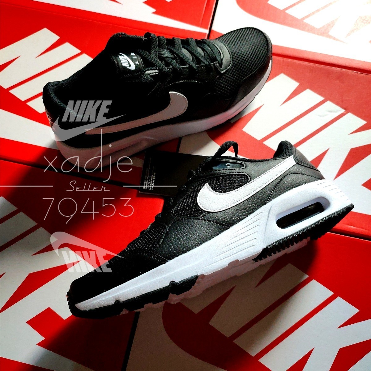 新品 正規品 NIKE ナイキ AIR MAX SC エアマックス エスシー 黒 