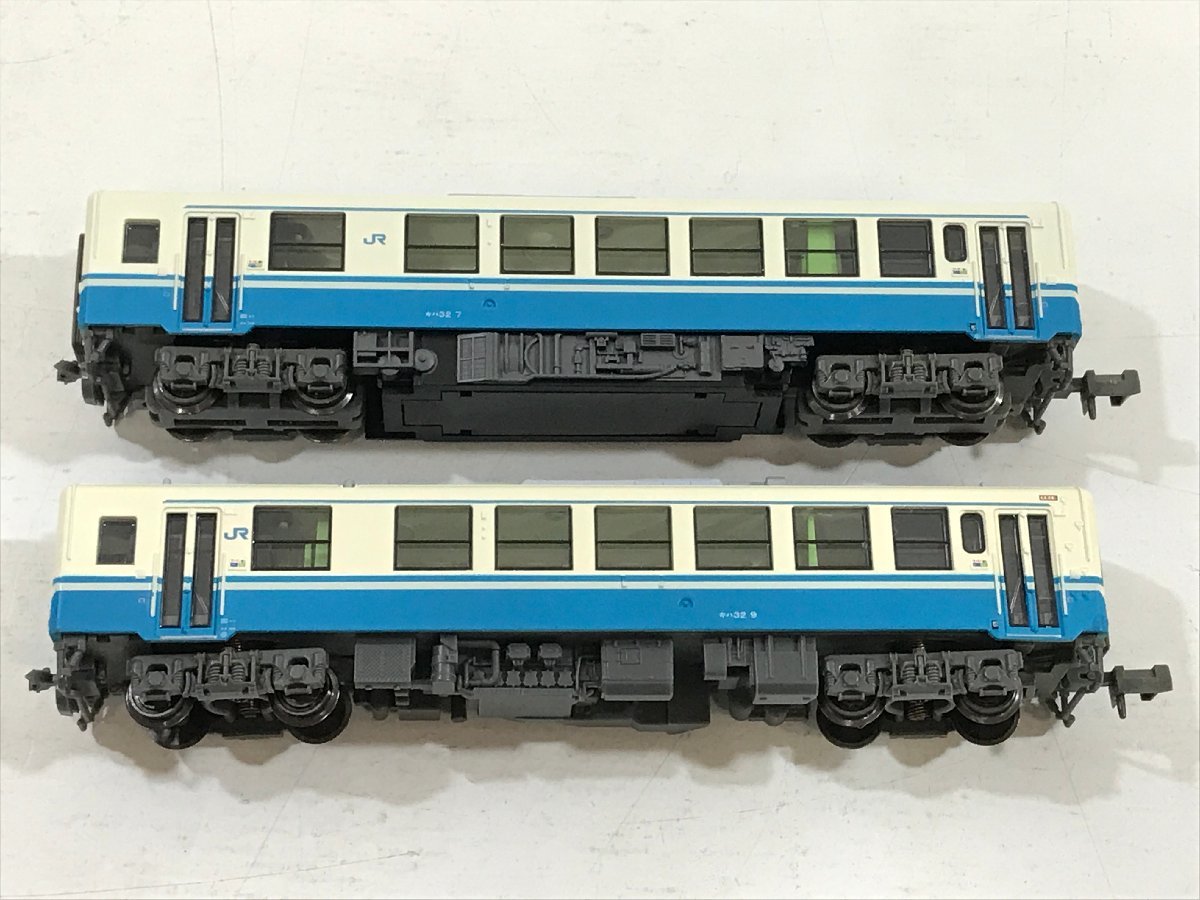 １円～MICROACE A7885　キハ32四国色丸型ライトスカート付2両