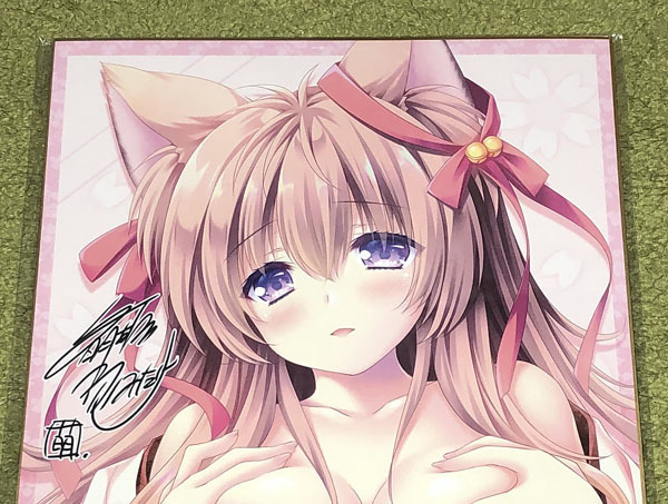 ★Lump of Sugar 2023 サマーキャンペーン特典★タユタマ2 泉戸ましろ 描き下ろし色紙★萌木原ふみたけ★