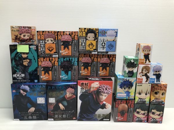 N289-231022-56 呪術廻戦 プライズフィギュア 大量セット 【未開封